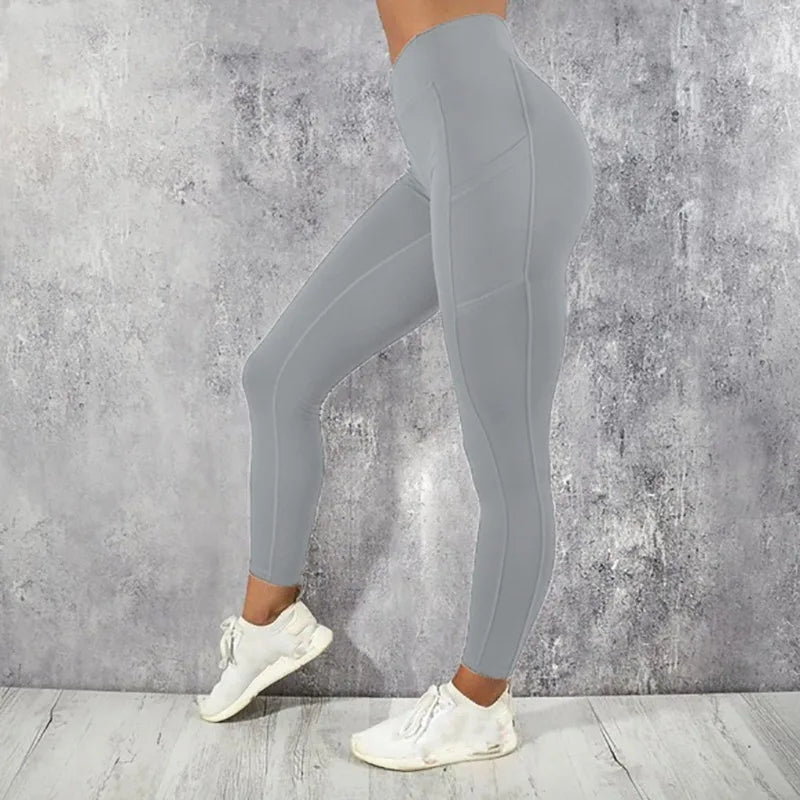 High waist yoga leggings for women’s gym and fitness wear