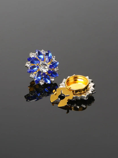 Rhinestone Button Covers Clips for Shirts