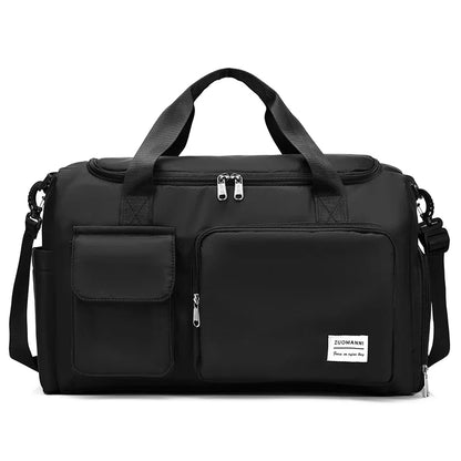 Travel Bag, Weekender, Overnight Duffle Bags with Shoe Compartment, Sports Fitness Bag