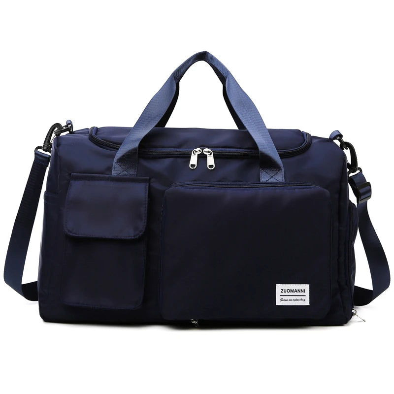 Travel Bag, Weekender, Overnight Duffle Bags with Shoe Compartment, Sports Fitness Bag