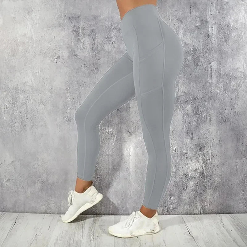 High waist yoga leggings for women’s gym and fitness wear