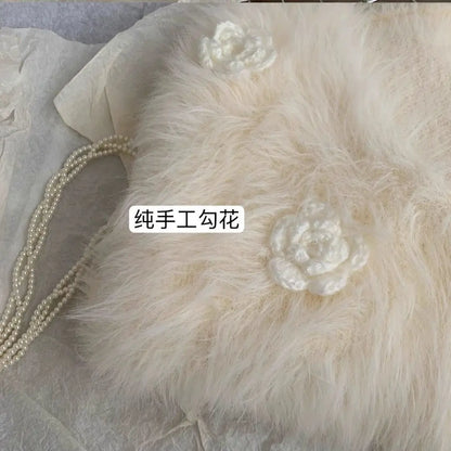 Pretty Cardigan in Pastel Pink and off White