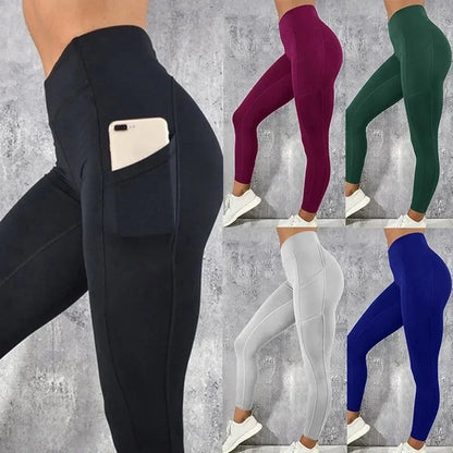 High waist yoga leggings for women’s gym and fitness wear